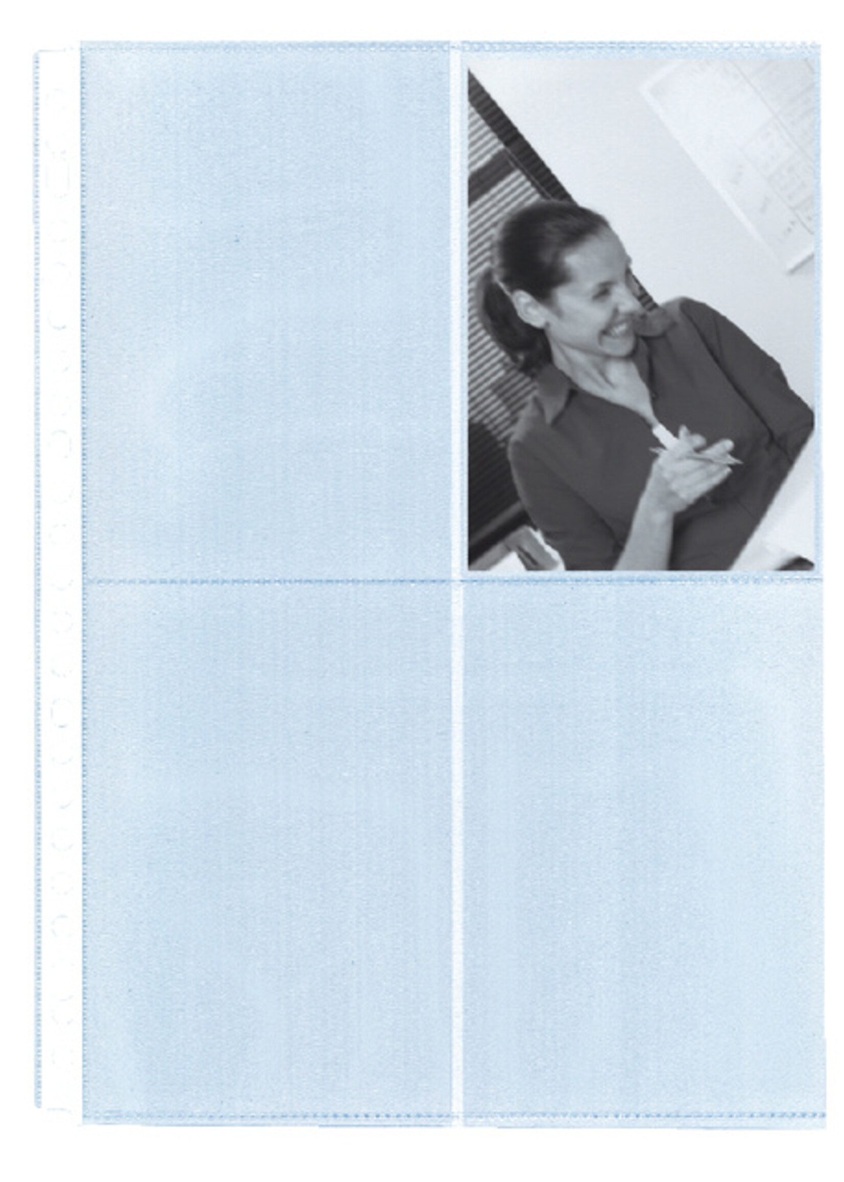 Kangaro Kangaro FOTOTAS 23R 10X15 PP VERT 10STKS