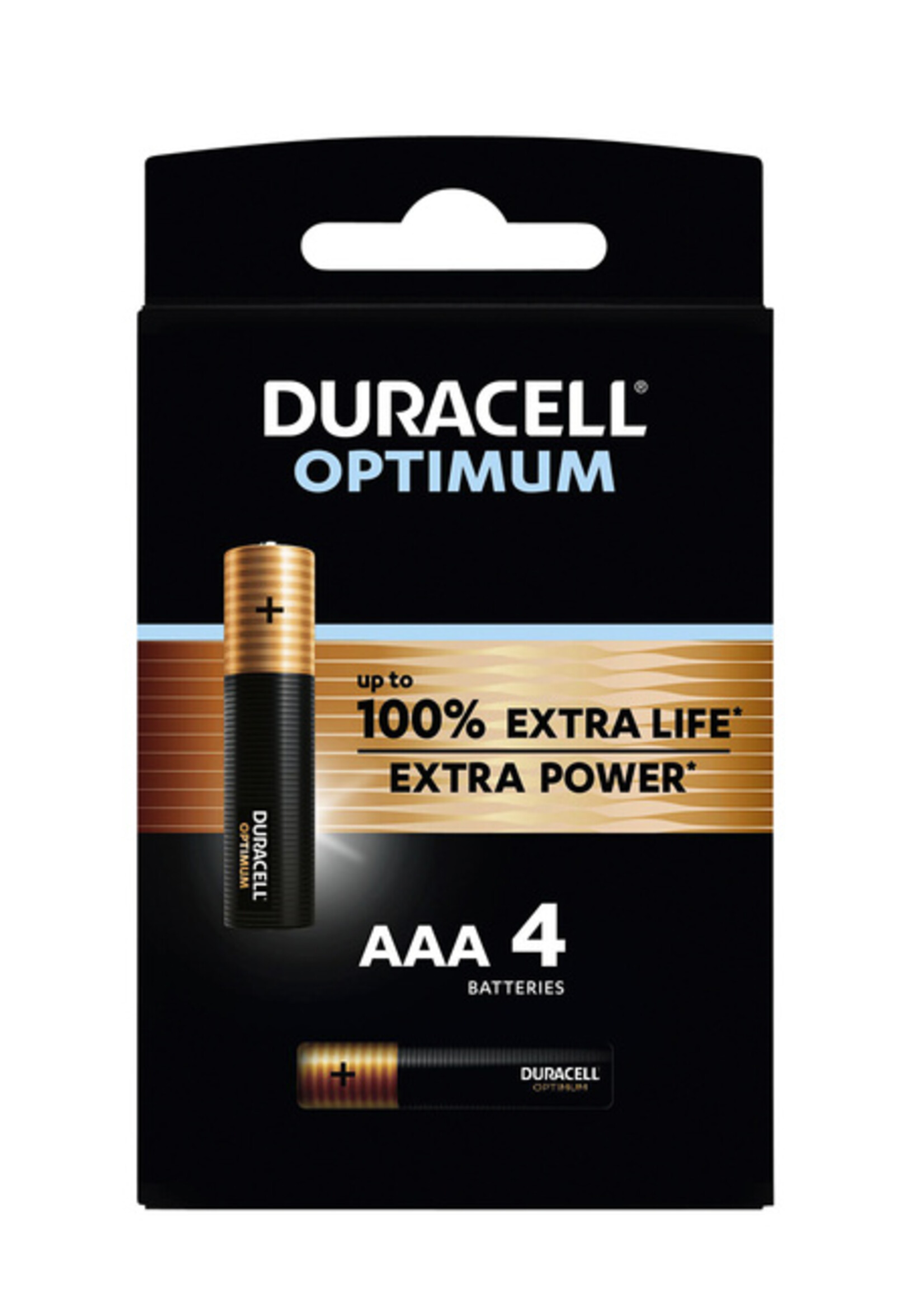 Duracell Duracell BATTERIJ OPTIMUM AAA 4STKS