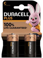 Duracell BATTERIJ PLUS C 2STKS