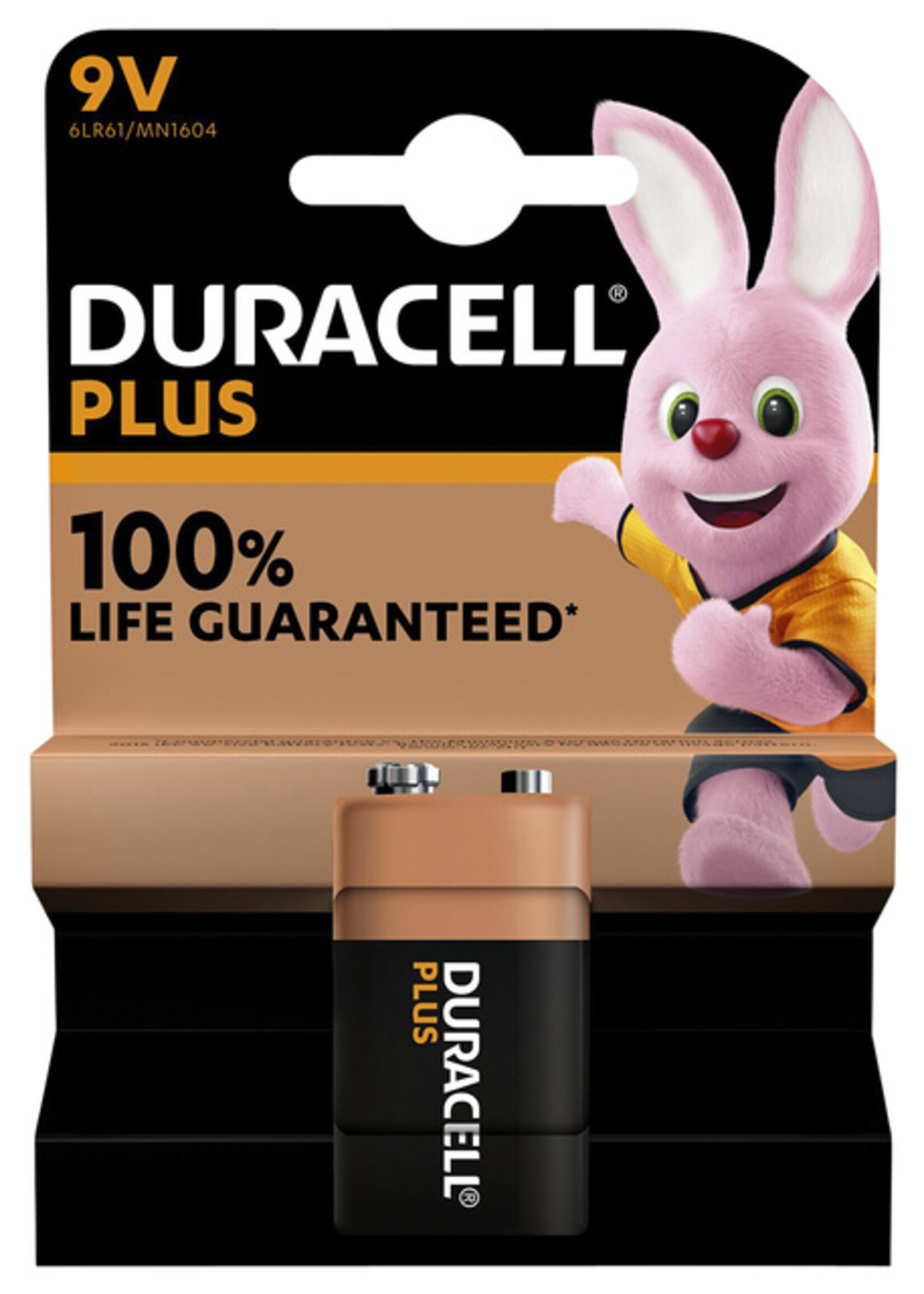 Duracell Duracell BATTERIJ PLUS BLOK 9V 1ST