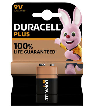 Duracell BATTERIJ PLUS BLOK 9V 1ST