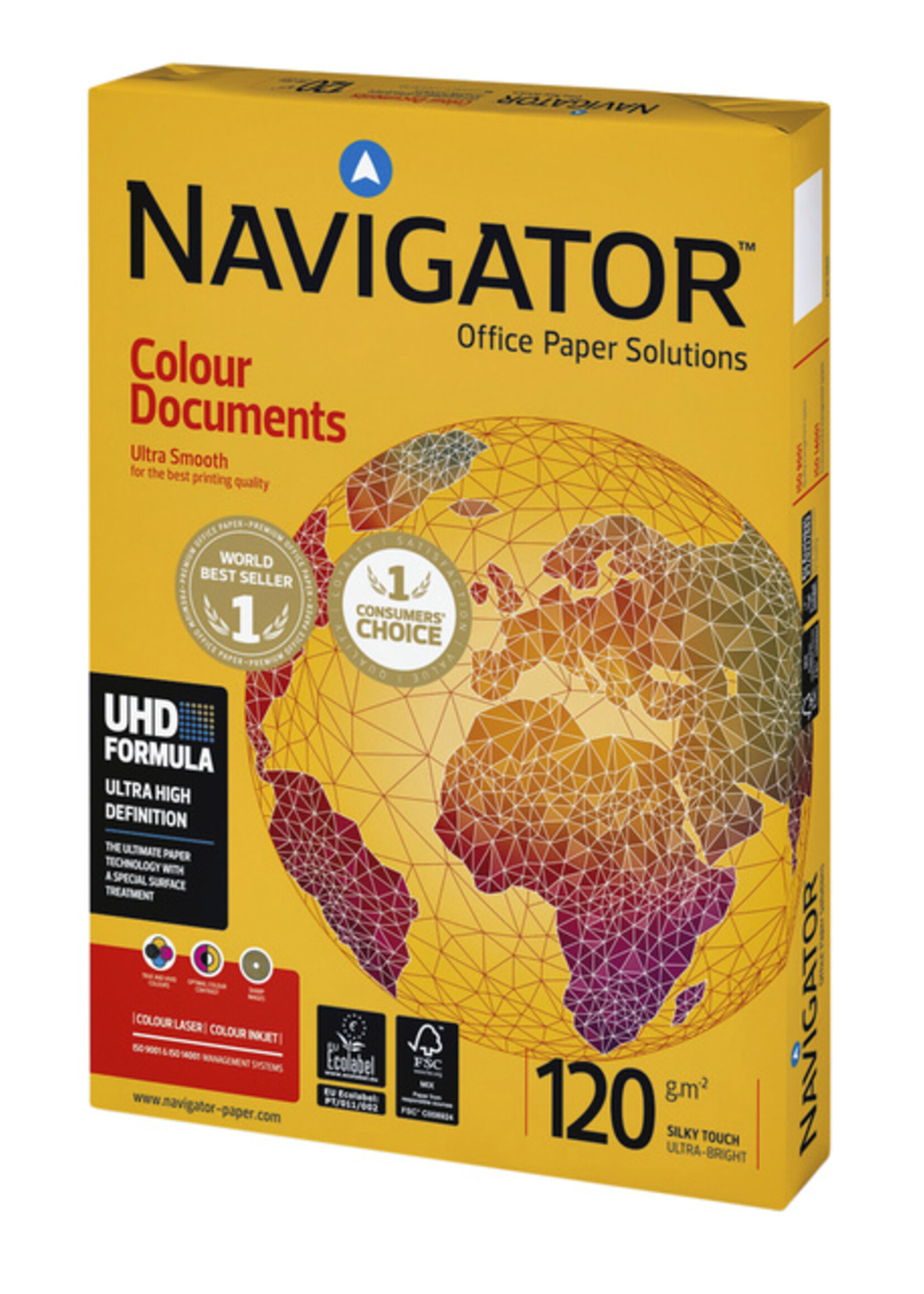 Navigator Navigator KOPIEERPAPIER A3 120GR 500VEL