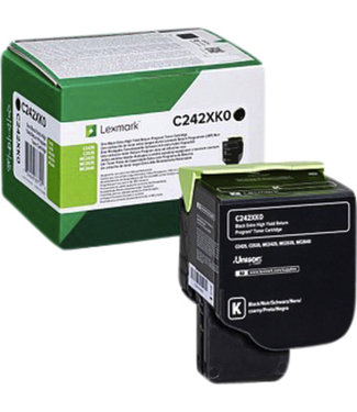 Lexmark TONERCARTRIDGE C242XK0 6K ZW