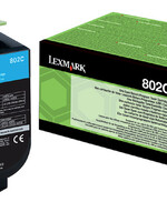 Lexmark TONERCARTRIDGE 80C20C0 1K BL