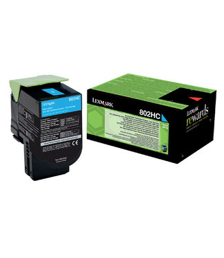 Lexmark TONERCARTRIDGE 80C2HC0 3K BL