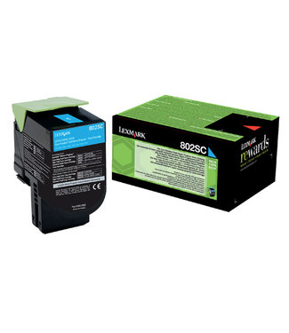 Lexmark TONERCARTRIDGE 80C2SC0 2K BL