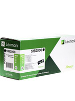 Lexmark TONERCARTRIDGE 51B2000 2.5K ZW
