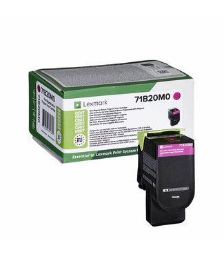 Lexmark TONERCARTRIDGE 71B20M0 2.3K RD