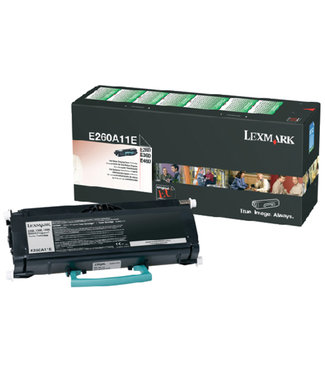 Lexmark TONERCARTRIDGE E260A11E 3.5K ZW