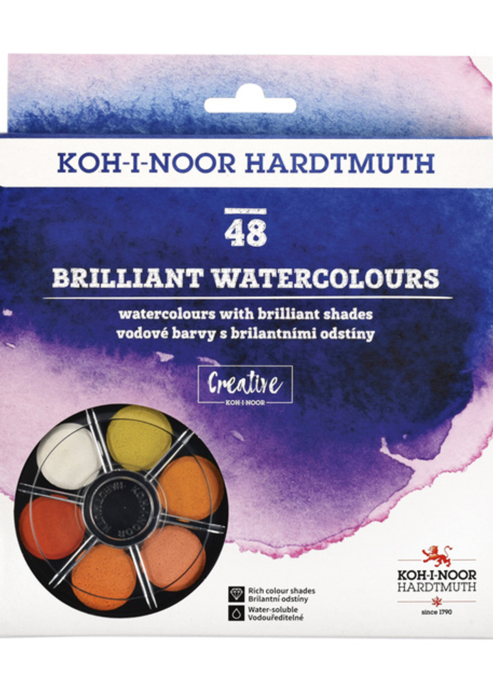 Koh-i-noor Koh-i-noor AQUARELVERF ASS 48KL