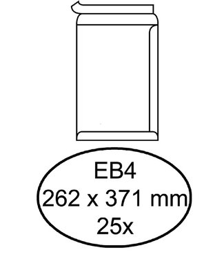 Hermes ENVELOP AKTE EB4 WT 25STKS