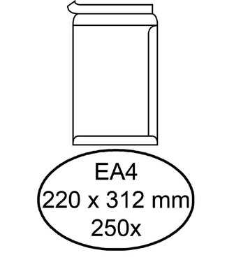 Hermes ENVELOP AKTE EA4 ZK WT 250STKS