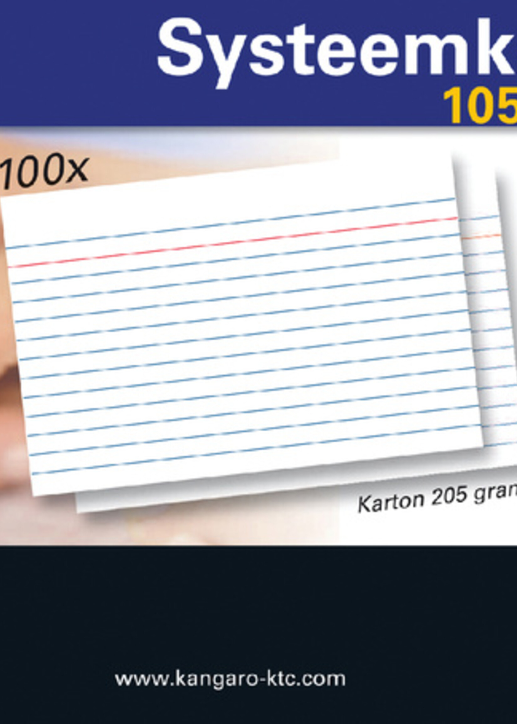 Kangaro Kangaro SYSTEEMKAART A6 100STKS