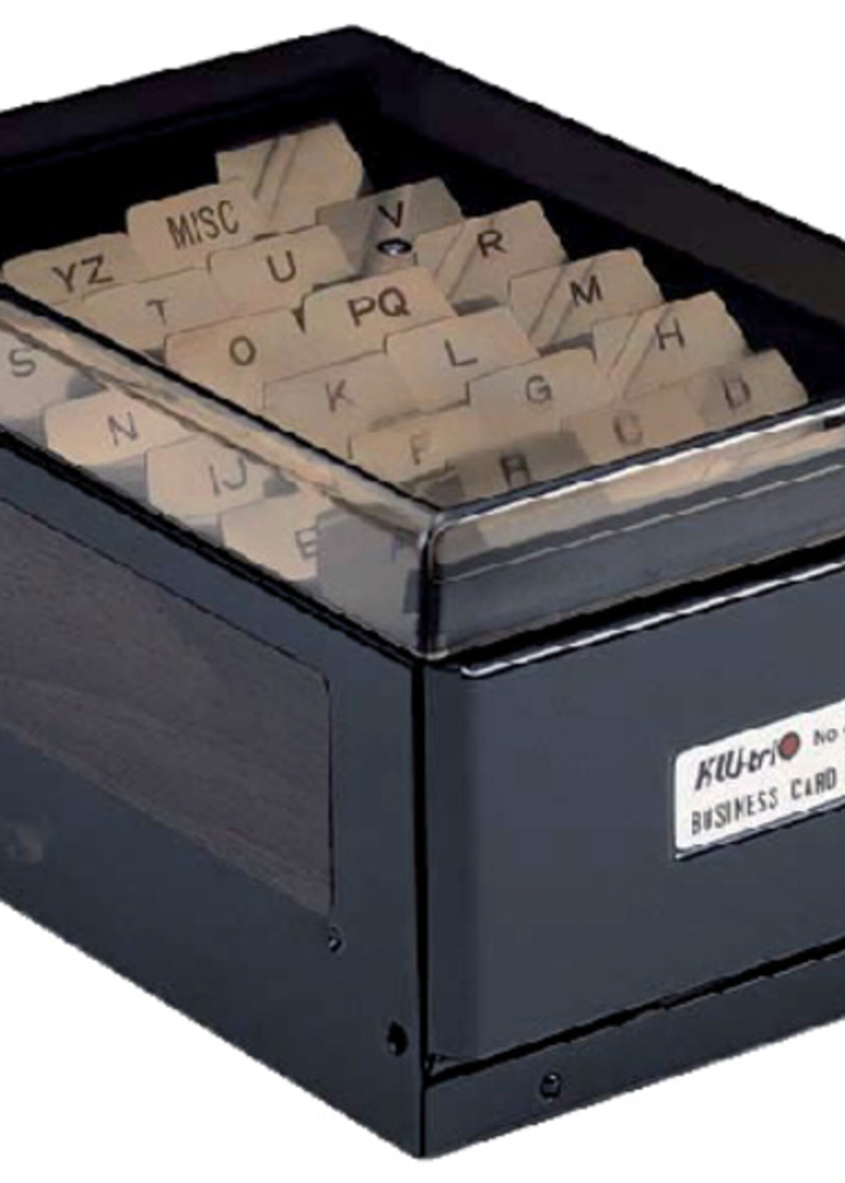 KW-trio KW-trio KAARTENBAK 5.5X9CM ZW