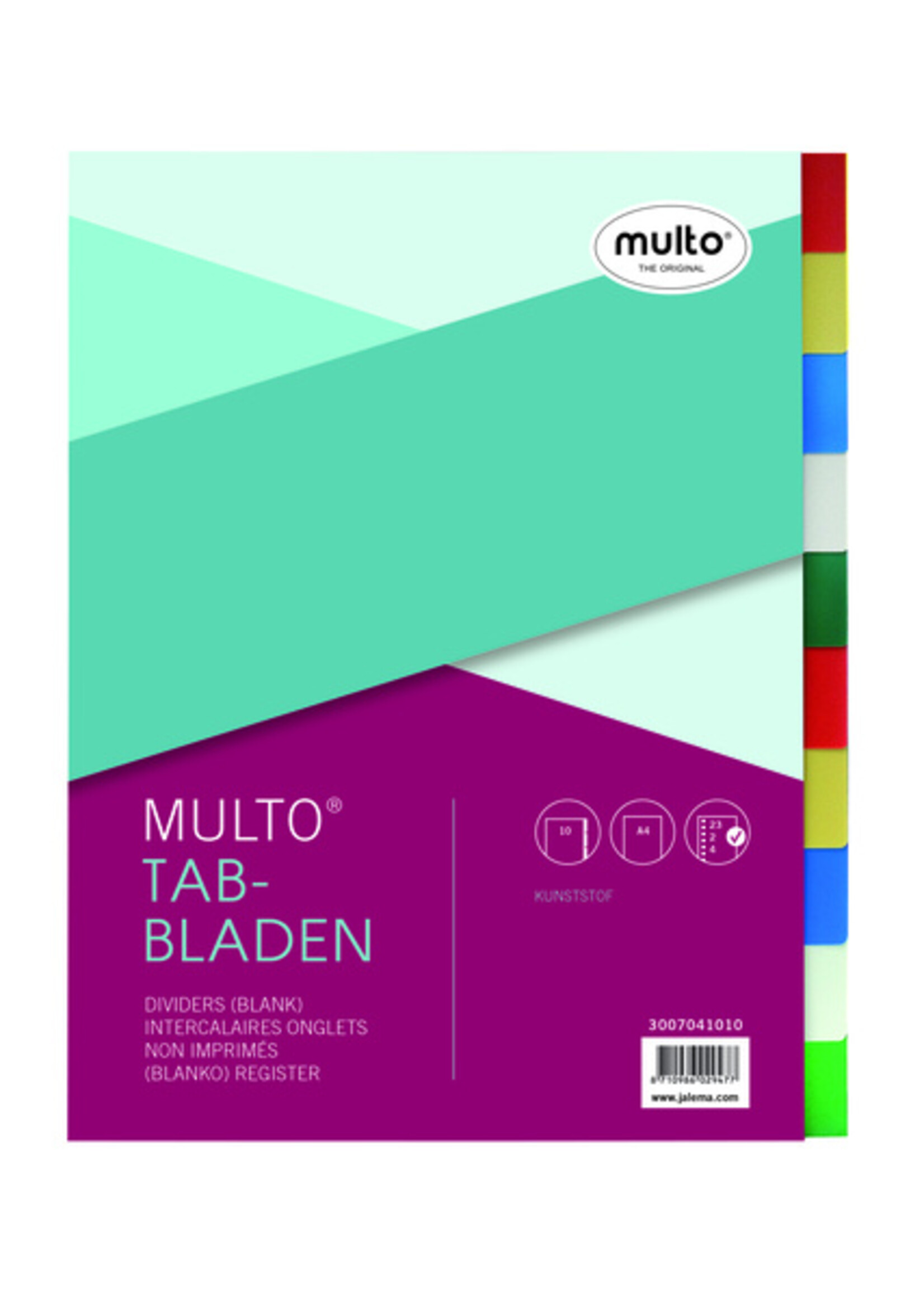 Multo Multo TABBLAD 23R 7041010 PP 10DELIG