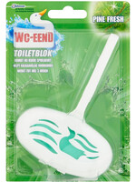 WC eend TOILETBLOK PINE FRESH INCL HOUDER