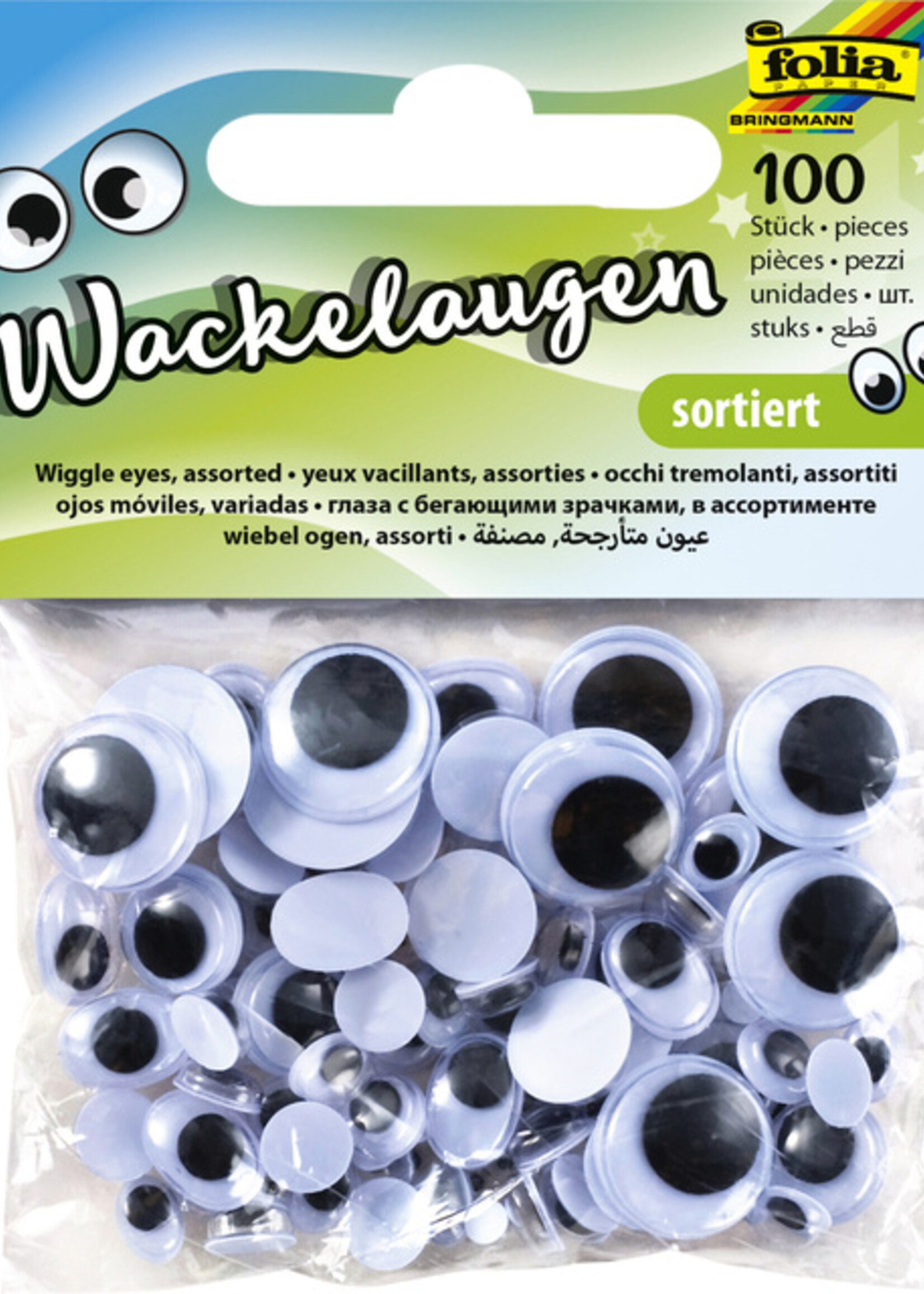 Folia Paper Folia Paper WIEBELOGEN ASS WT 100STKS