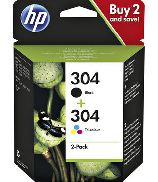 HP INKCARTRIDGE 304 - 3JB05AE ZW+3KL