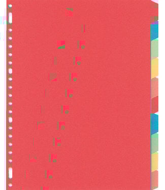 Kangaro TABBLAD PE410M A4 23R 10DL 3STKS