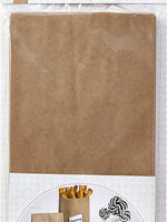Folia Paper BLOKZAK KRAFT 12X6X21CM 15STKS