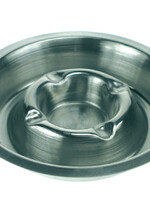 Vepa Bins ASBAK CHROME 16CM RVS STAPELB