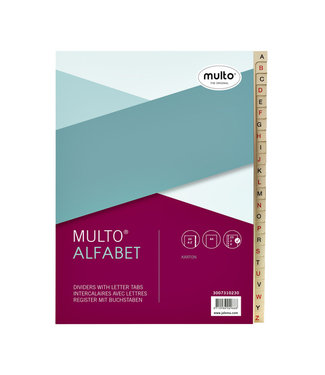 Multo TABBLAD 7310230 23R KRT A-Z