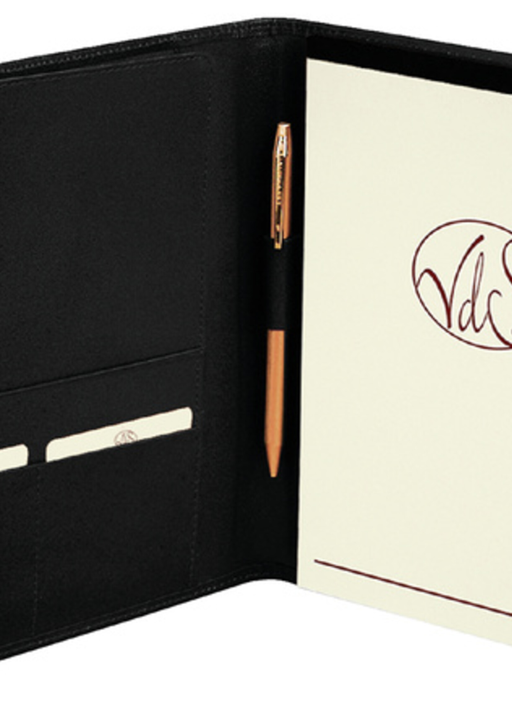 Van der Spek Van der Spek SCHRIJFMAP A5 LEER ZW