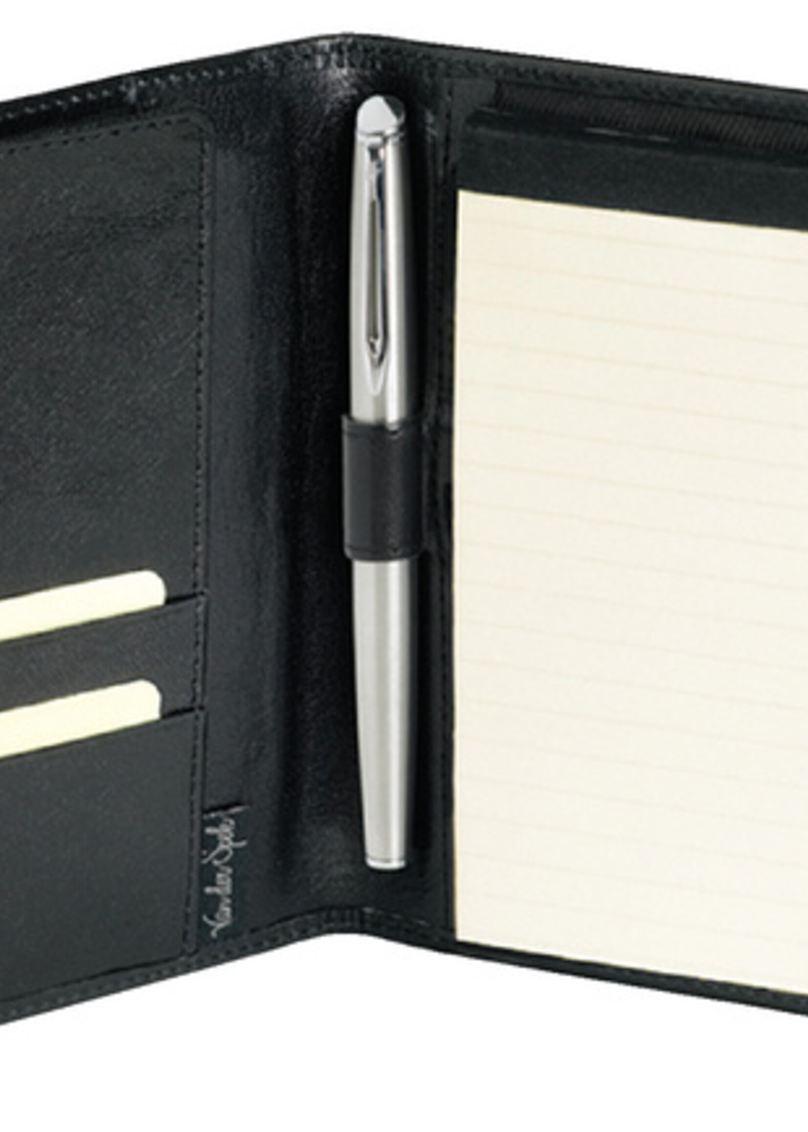 Van der Spek Van der Spek SCHRIJFMAP A6 LEER ZW