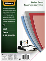 Fellowes VOORBLAD A4 PVC 300MIC 100STKS