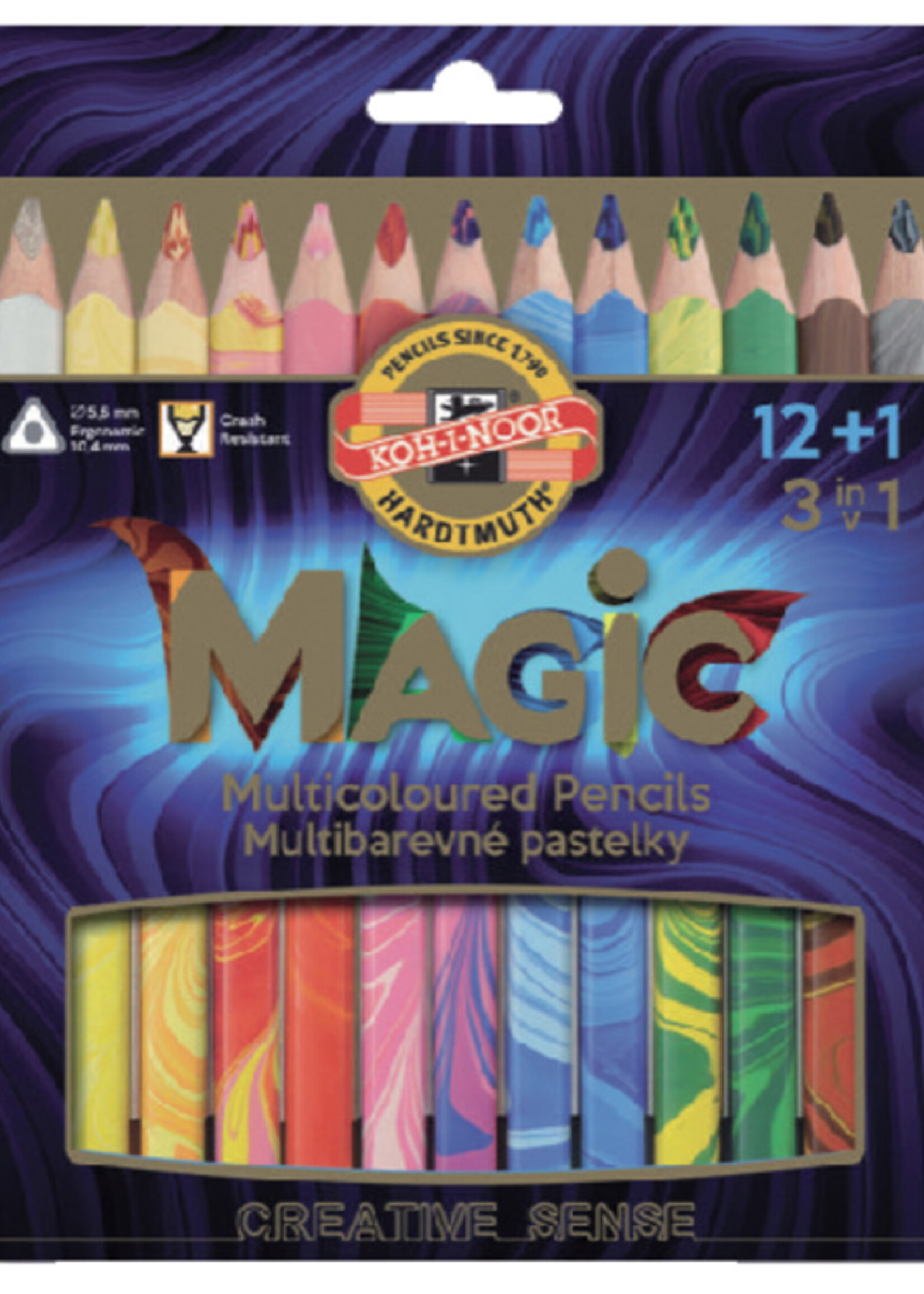 Koh-i-noor Koh-i-noor KLEURPOTLOOD MAGIC ASS 13KL