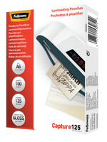 Fellowes LAMINEERHOES A6 125MIC 100STKS