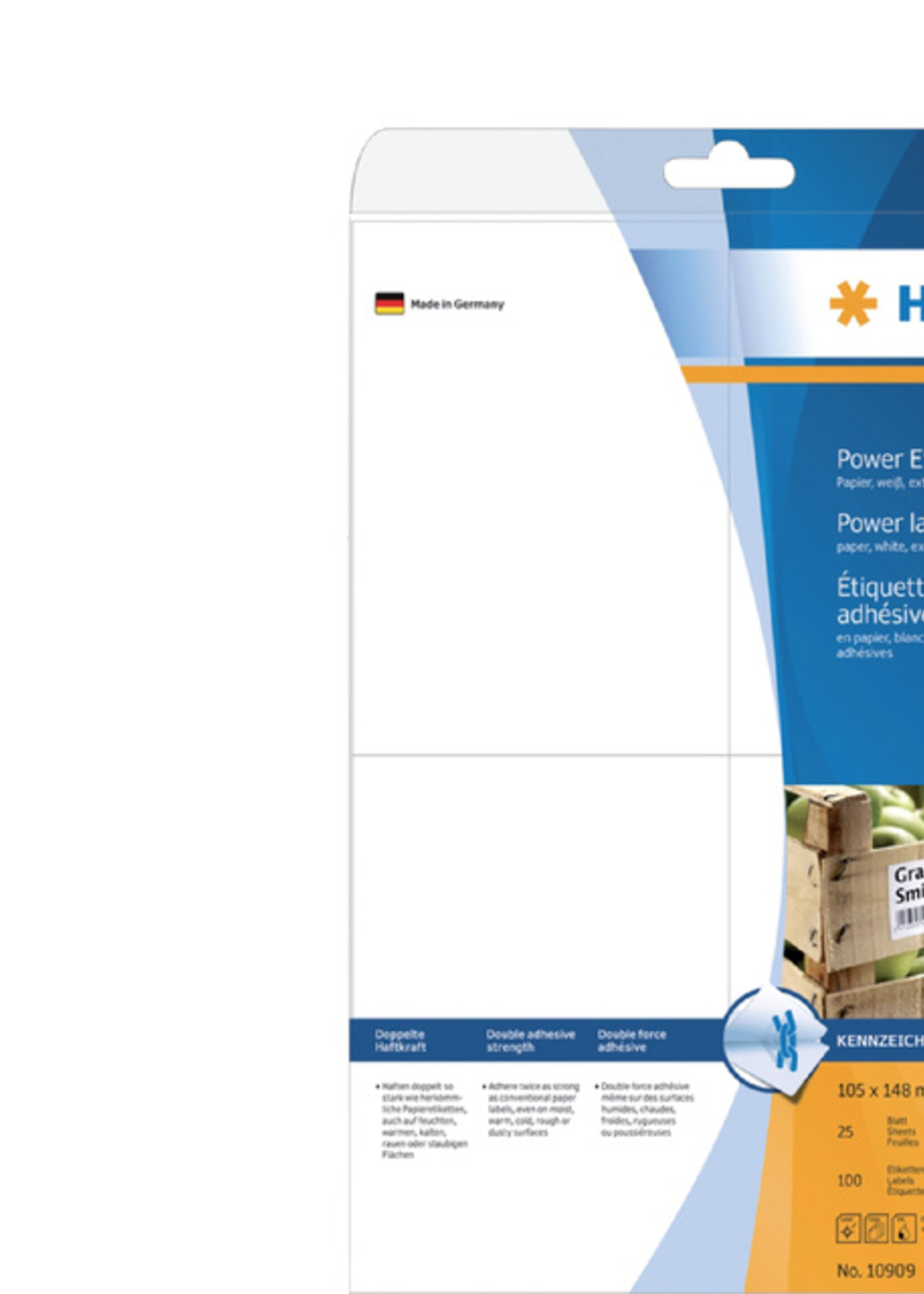 Herma Herma ETIKET 10909 105X148MM WT 100STKS