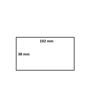 Quantore LABELETIKET ZEBRA 880191-038D 25MM