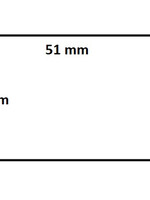 Quantore LABELETIKET ZEBRA 880199-025D 25MM