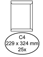Hermes ENVELOP AKTE C4 WT 25STKS