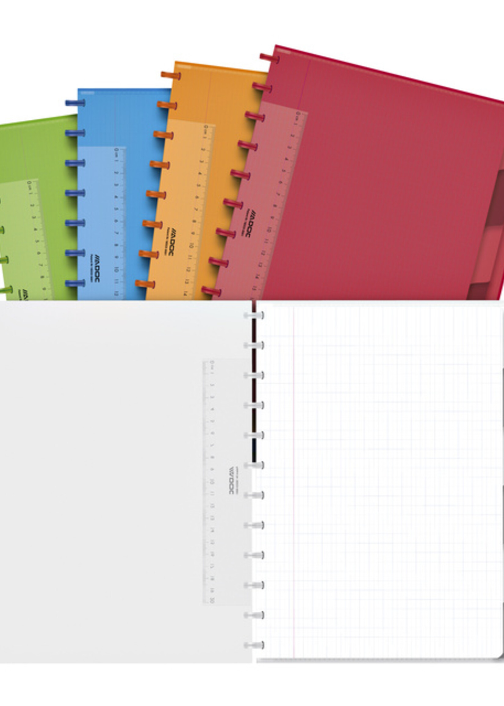 Adoc Adoc SCHRIFT CL A4 90GR 144BLZ RT 4X8 ASS