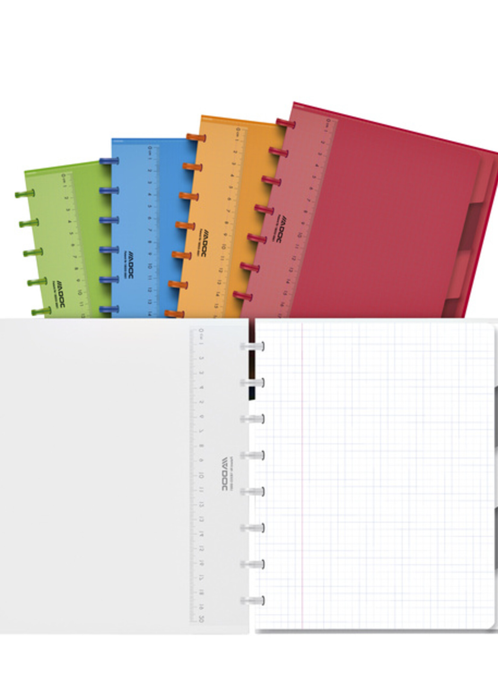 Adoc Adoc SCHRIFT CL A5 90GR 144BLZ RT 5X5 ASS