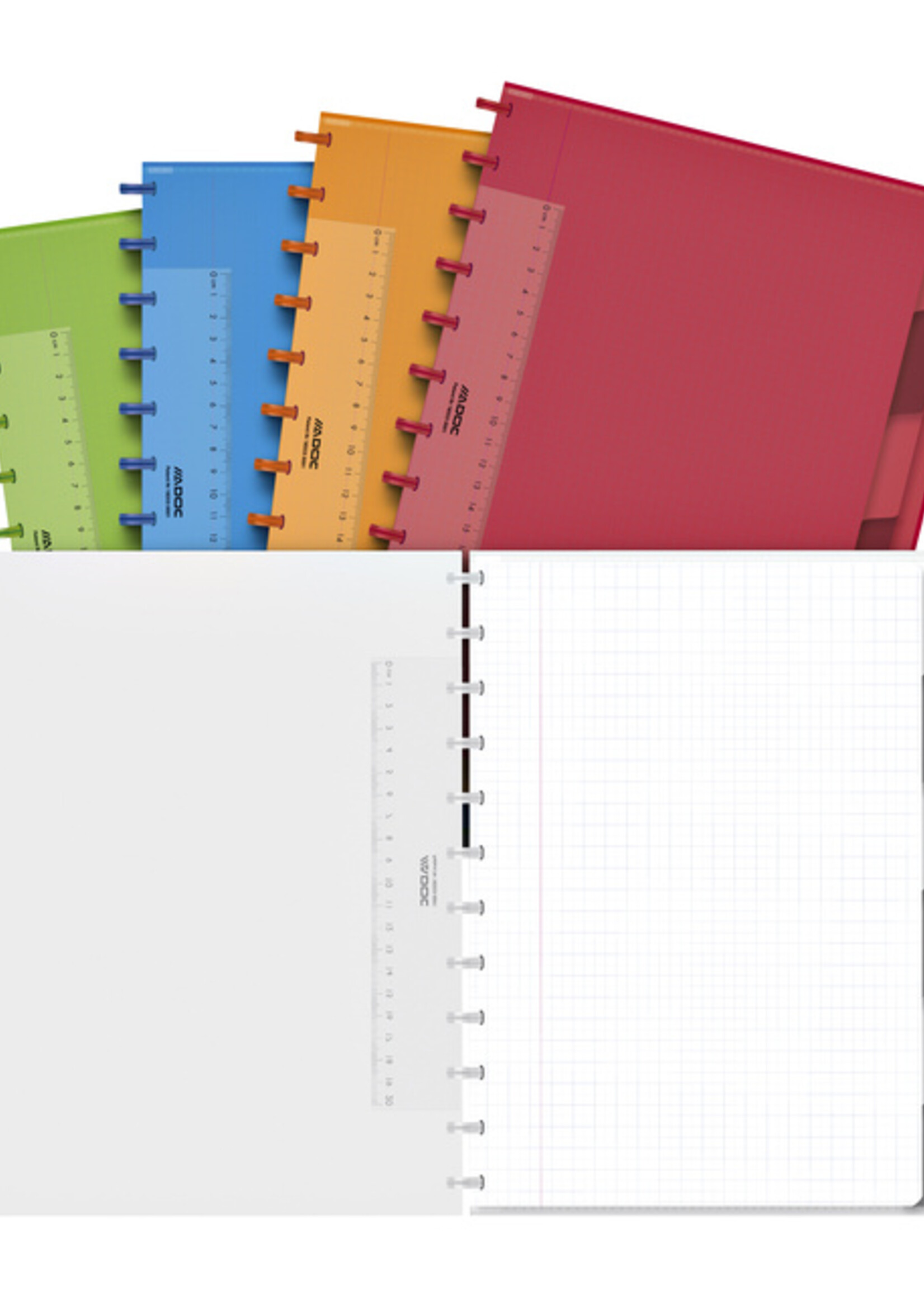 Adoc Adoc SCHRIFT CL A4 90GR 144BLZ RT 5X5 ASS