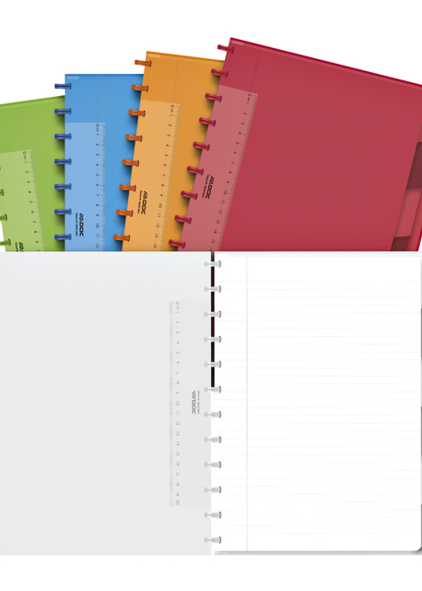 Adoc Adoc SCHRIFT CL A4 90GR 144BLZ LN ASS