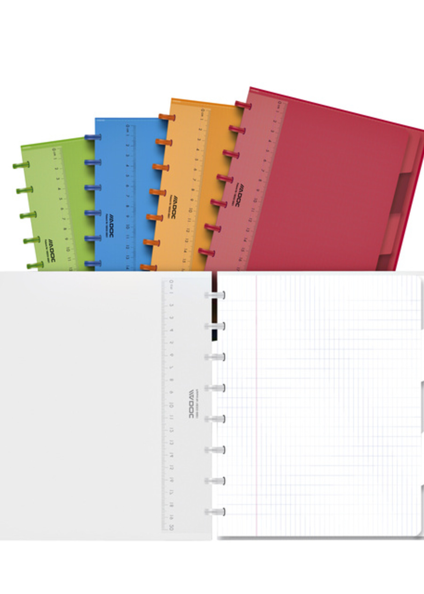 Adoc Adoc SCHRIFT CL A5 90GR 144BLZ RT 4X8 ASS