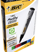 Bic VILTSTIFT 2000 ROND ASS 4STKS