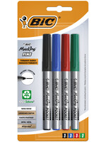 Bic VILTSTIFT ECO ROND ASS 4STKS