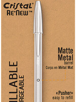 Bic BALPEN CRISTAL RE-NEW ZW + 2VULLING