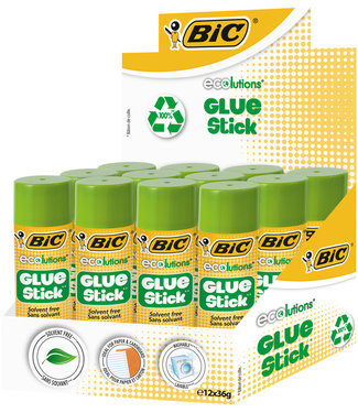 Bic LIJMSTIFT ECOLUTIONS 36GR 12STKS