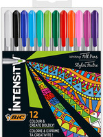 Bic FINELINER INTENSITY ASS 12STKS