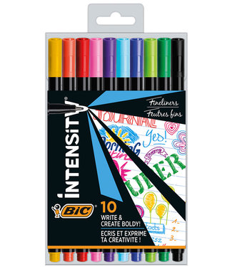 Bic FINELINER INTENSITY ASS 10STKS