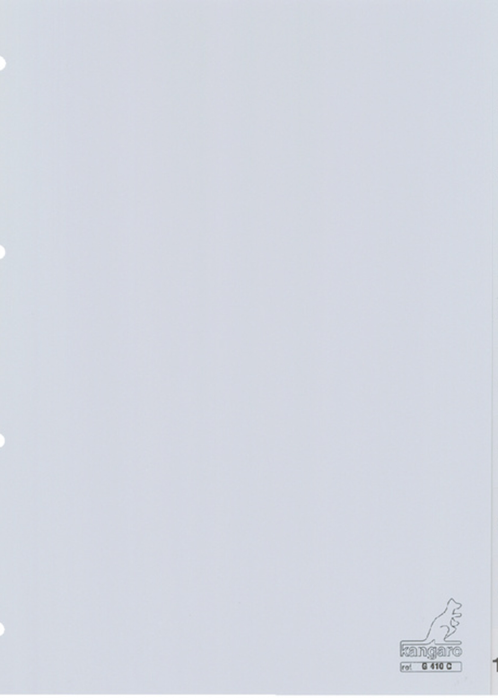 Kangaro Kangaro TABBLAD G410C A4 4R 10DLG