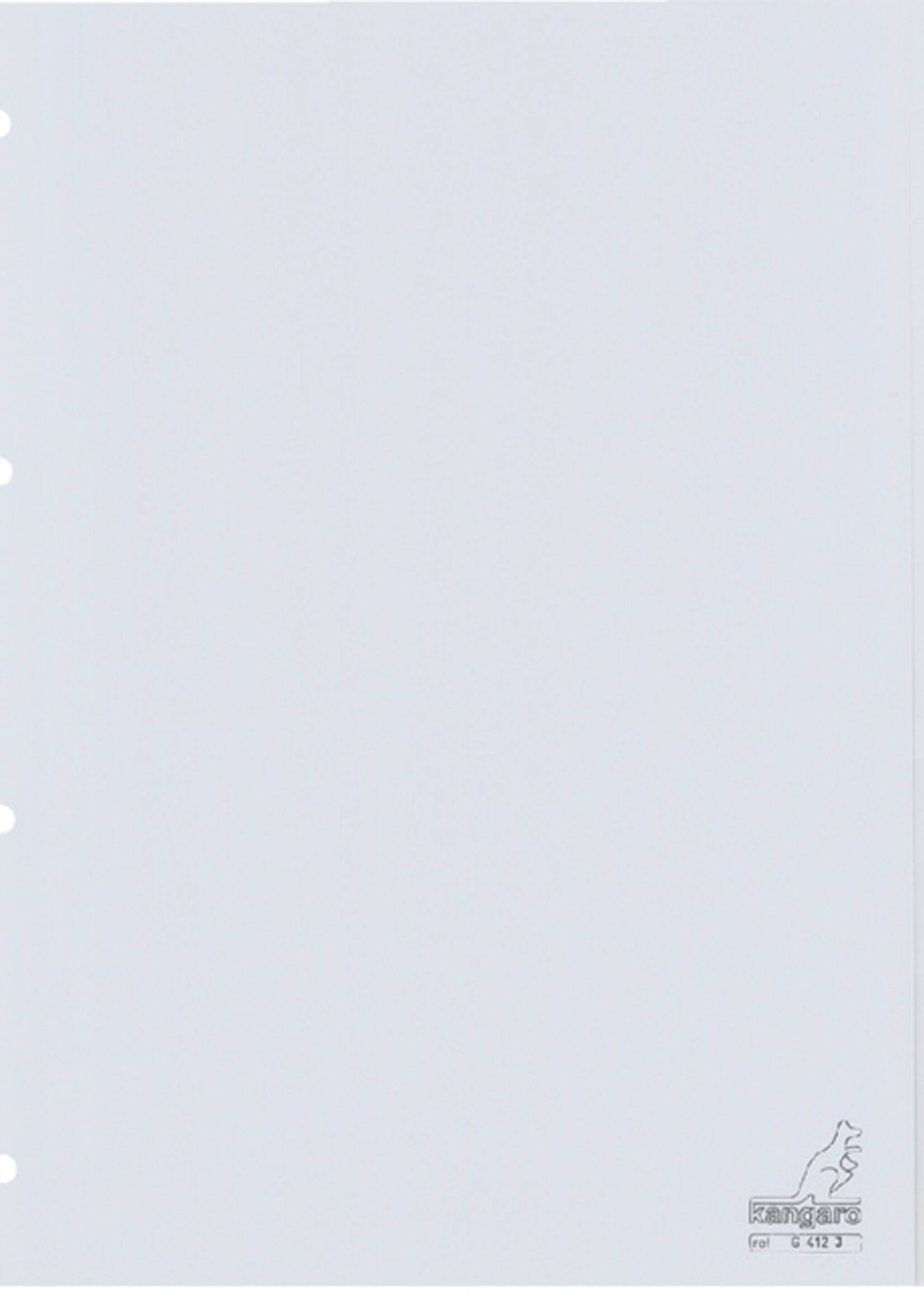 Kangaro Kangaro TABBLAD G412J A4 JAN-DEC