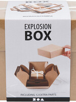 Creotime EXPLOSION BOX 12X12X12CM NATUREL