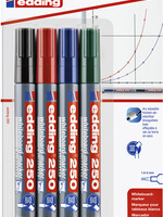 edding VILTSTIFT 250 ROND ASS 4STKS